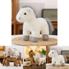 Plush Horse Toy With Pp Cotton Filling For Kids And Kids Gifts