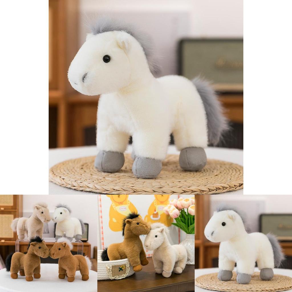 Plush Horse Toy With Pp Cotton Filling For Kids And Kids Gifts