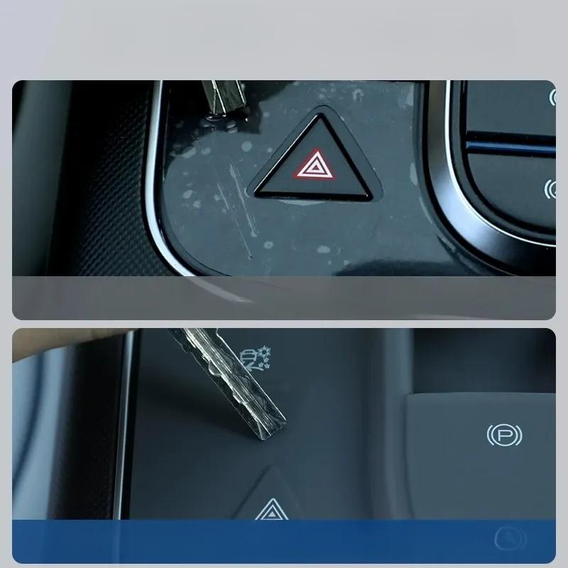 For BYD KING DMI BYD Chazor Central Control Silicone Pad Film Accessories Table Pad Interior Supplies Car Modification Parts