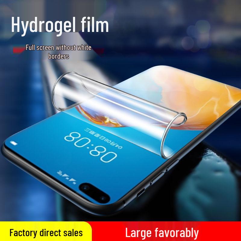 Huawei Pura80 Hydrogel Film for P60 Art, P50, P40, P30 Pro, Full Screen Soft Film for 70 Pro+