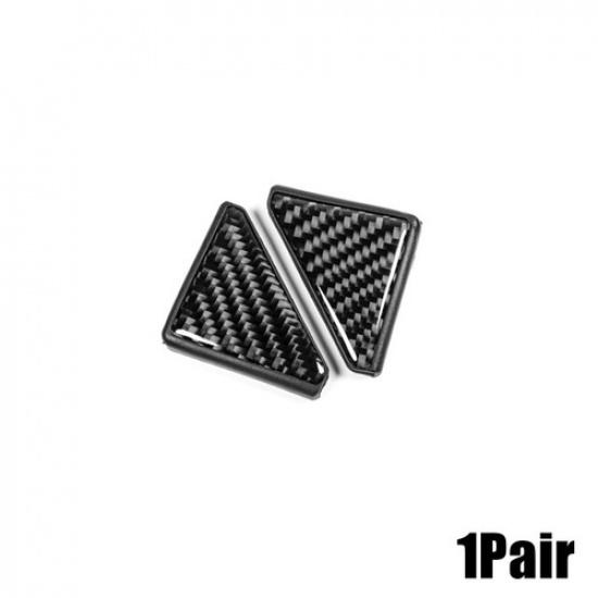 2x Carbon Fiber Car Door Corner Cover Protector Anti Scratch Sticker Accessories