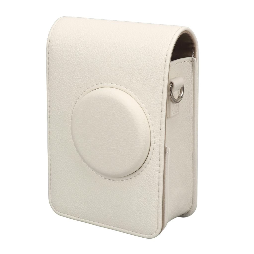 Camera Protective Case Retro Scratch Proof Soft Lightweight Textured Camera PU Leather Bag for Mini