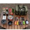 20L 600D Oxford Waterproof All Seasons Outdoor Camping Storage Bag Portable Foldable Kitchen Cooking Stove Travel Cookware Meal