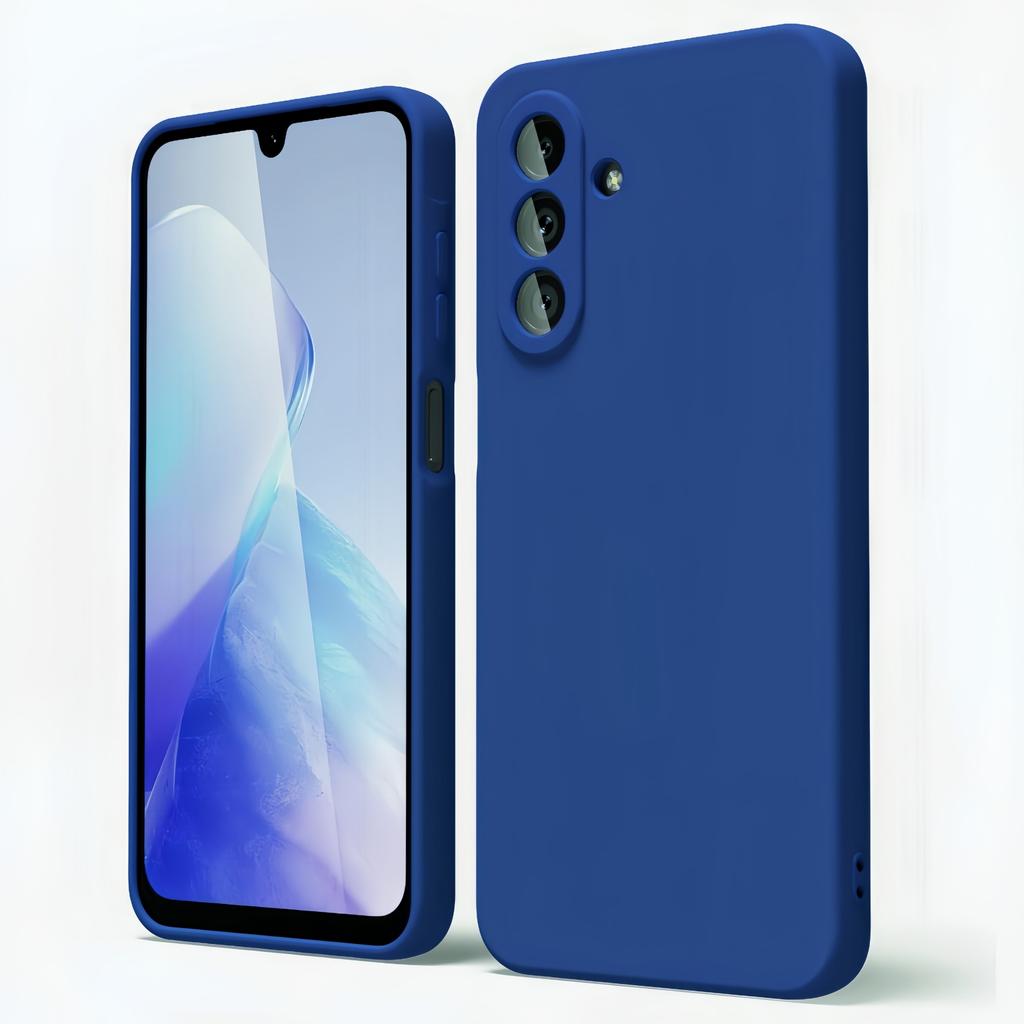 Noble Fashion Solid Colour Shockproof Protective Liquid Silicone Phone Case For Samsung Galaxy A26