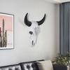 Retro Animal Bull Skull Wall Hanging, Indoor Decoration For Home, Cafe, Bar And Model House