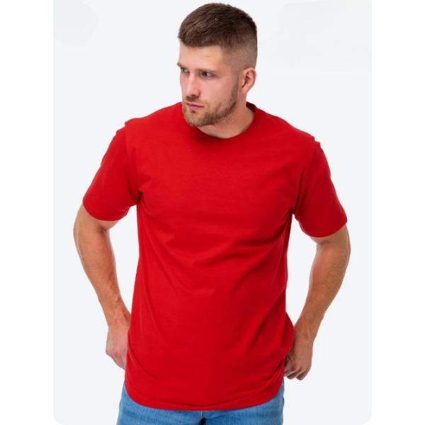 Summer Round Neck Fashionable Casual Pure Cotton Short Sleeved Solid Color Men's T-shirts