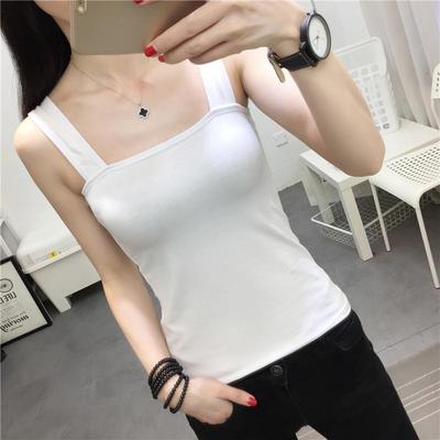 2025 Verão Feminino Coreano-estilo Slim Cor Sólida Casual Colete Top