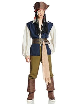 Disney Piráti z Karibiku Dospělý kostým Jacka Sparrowa 802537