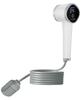 FIELDOOR Electric Portable Shower, USB Rechargeable, Portable, Water Flow Adjustable, Hot Water Compatible, with Holder, for Beach, Surfing, Marine Sp