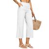 Pantaloni Larghi Casual e alla Moda da Donna con Tasche