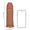 RealRock - Extra thin realistic dildo 23 cm