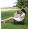 Açık Katlanır Şezlong Taşınabilir Plaj Sandalyesi Plaj Kamp Sandalyesi