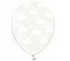 Balony Chmurki, Crystal Clear, 30 Cm, 1 Szt.