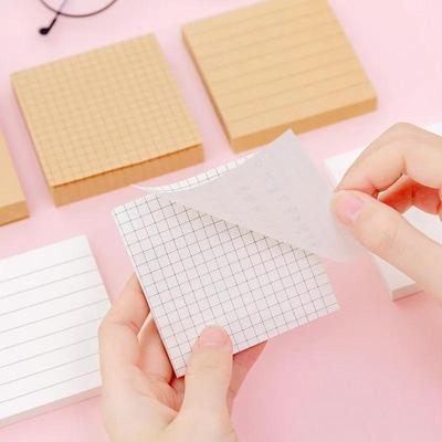 80 Pieces of Note Paper Grid Blank Note Stationery Various Styles Note Stationery Office Student Supplies