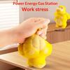 Yellow Squishy Gorilla Stress Relief Toy Soft Touch Slow Rebound For Office Home Decor Daily Play