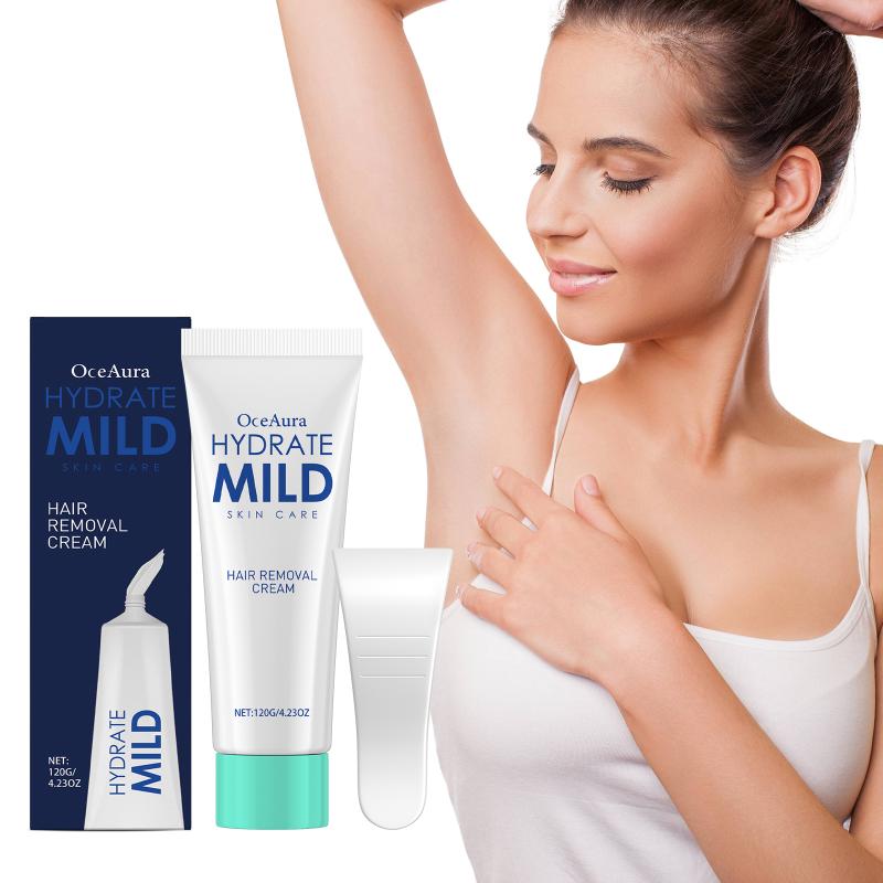 Moisturizing Hair Removal Cream 2 in Depilatory for Women Men Fast Acting Gentle Formula Full Body Spa Experience