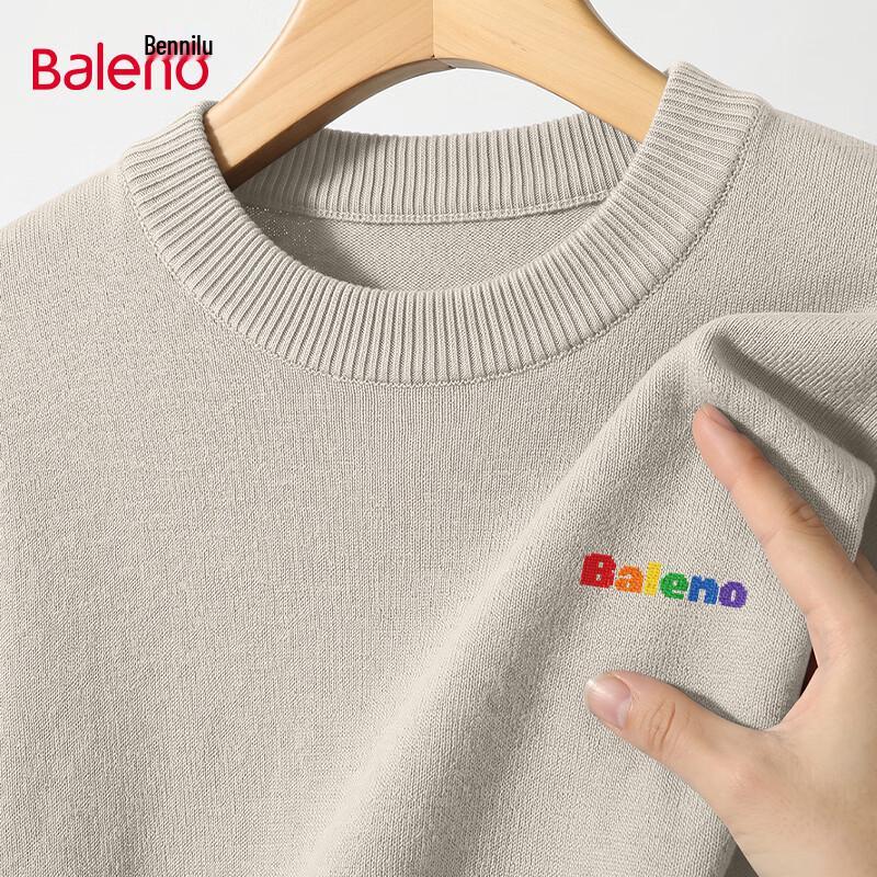 Baleno Men's JPB Letter Print Half Turtleneck Sweater