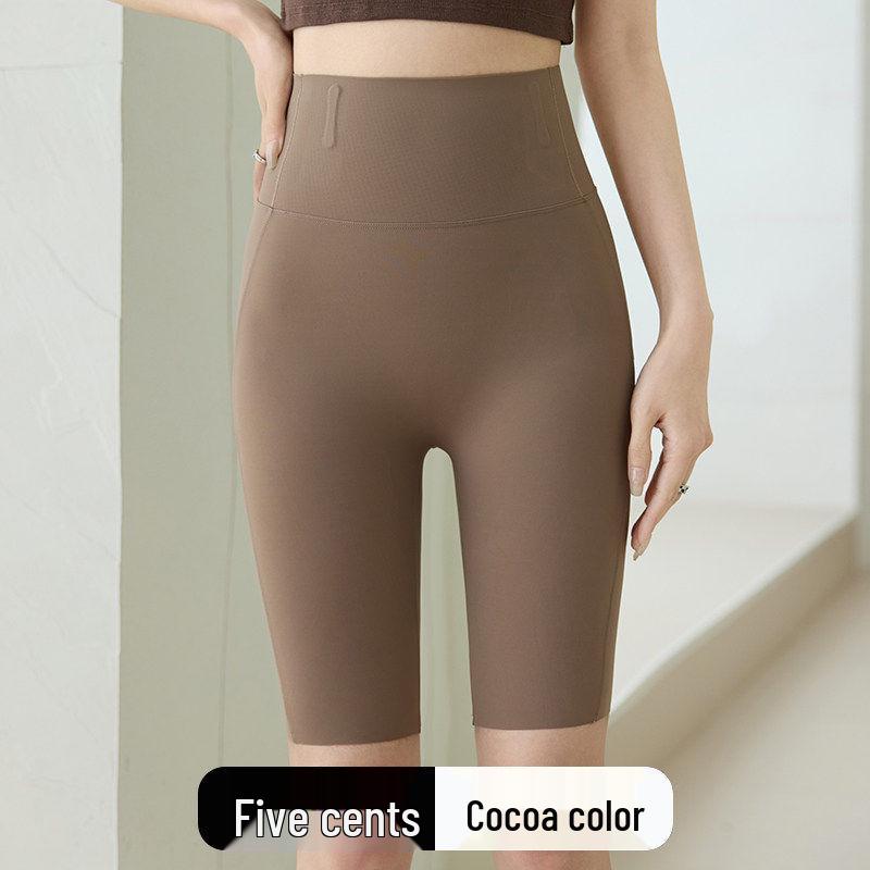 Women's Shaping Shark Seamless High-Waist Tummy Control Yoga Pants, Nude Feel, Autumn 2026 Collection