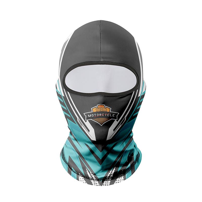 High Quality Sublimation Print Cycling Balaclava Custom Logo Para Motos Motorcycle Balaclavas Masculinos Full Face Ski Mask