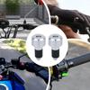 Motorcycle Handlebar End Plugs 2X Alloy Handlebar Grips Caps Motorbike Grip Plug Handle Bar Slider Caps Weight Plugs For