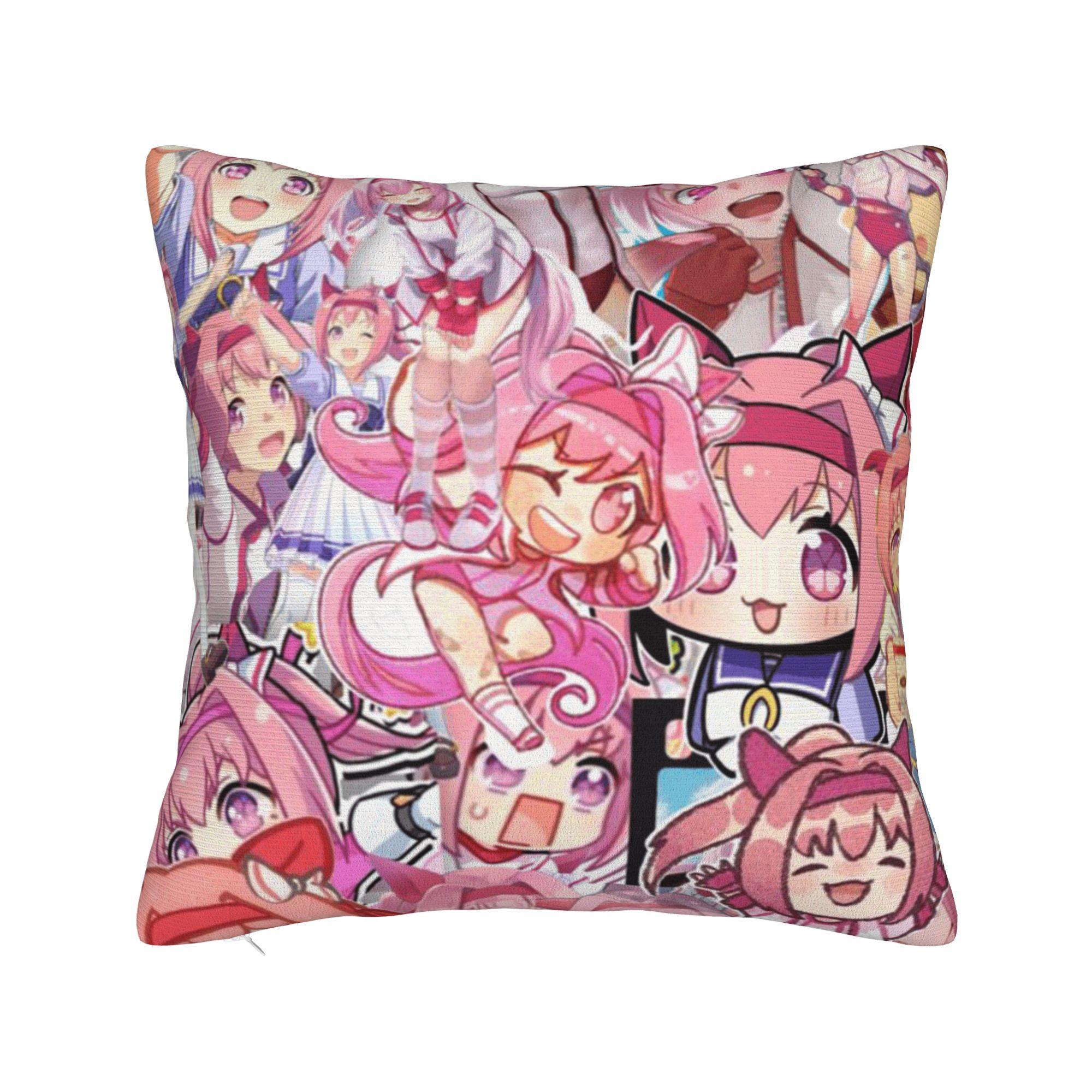 Наволочка Хару Урара Умамусуме Мягкая наволочка Ретро Модные наволочки Для дивана Дивана Спальни 12x12Inch