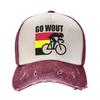 Belgie Flag Wout Van Aert Baseballové čepice Věci Móda Zoufalý Washed Snapback Klobouk Unisex Dámské Nastavitelné Čepice Klobouk