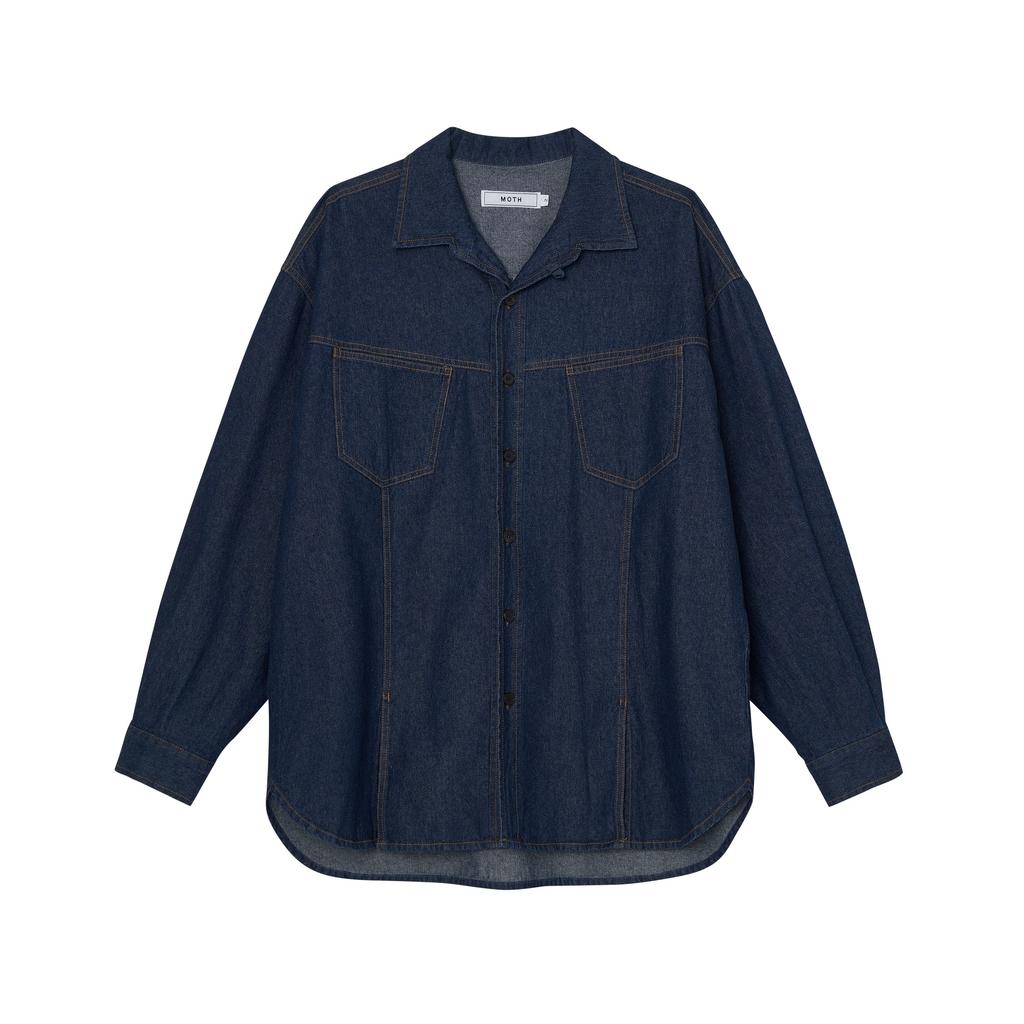 Moseu Oversized Denim Shirt