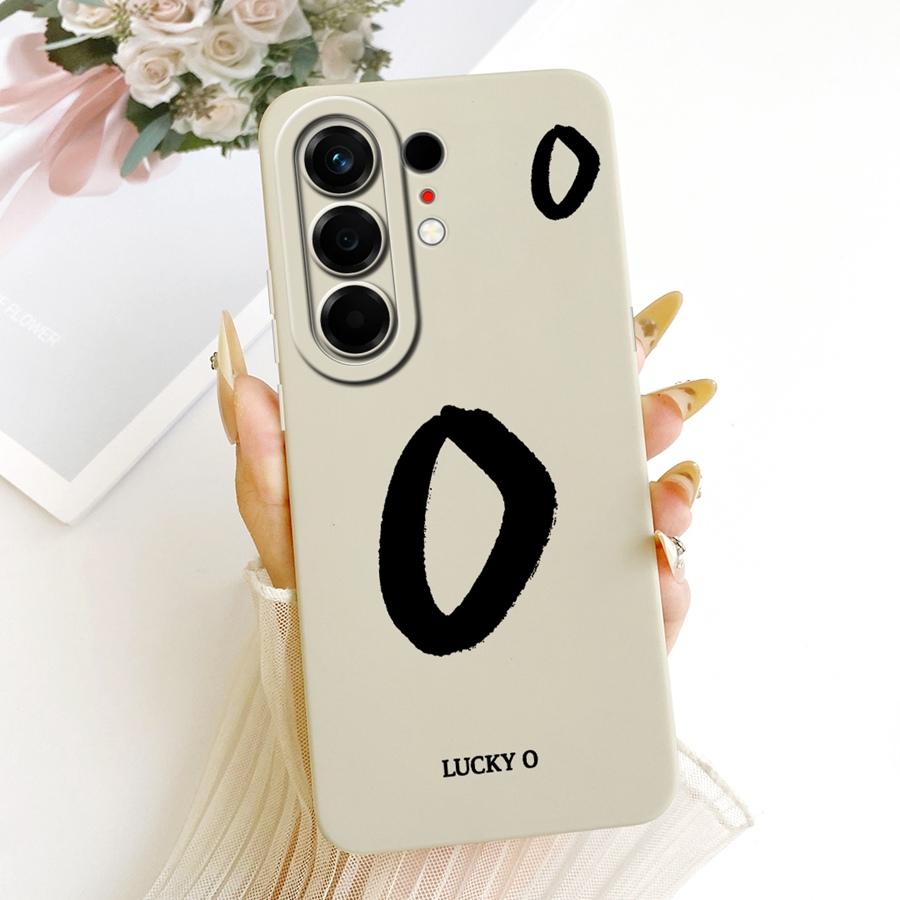 For Tecno Camon 50 Pro 4G Case Cover Lucky A-Z Letters Soft Silicone Coque Phone Case For Tecno Camon50 50Pro CN5C N5c Cases
