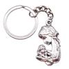 Souvenir Gift Couple Keychain Kiss Charm Lover Key Ring 28mm Ring
