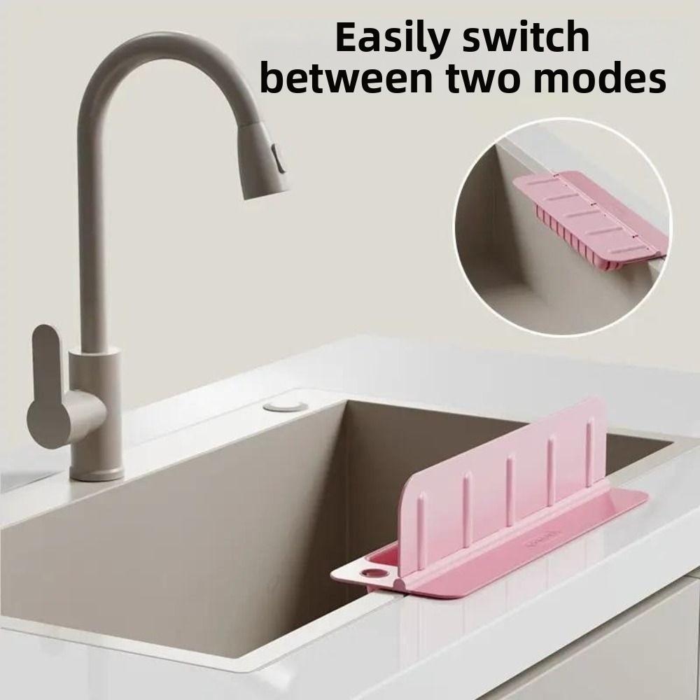 Reusable Sink Splash Guard Anti-splash Water Baffle Plate Kitchen Water Baffle for Wash Basin