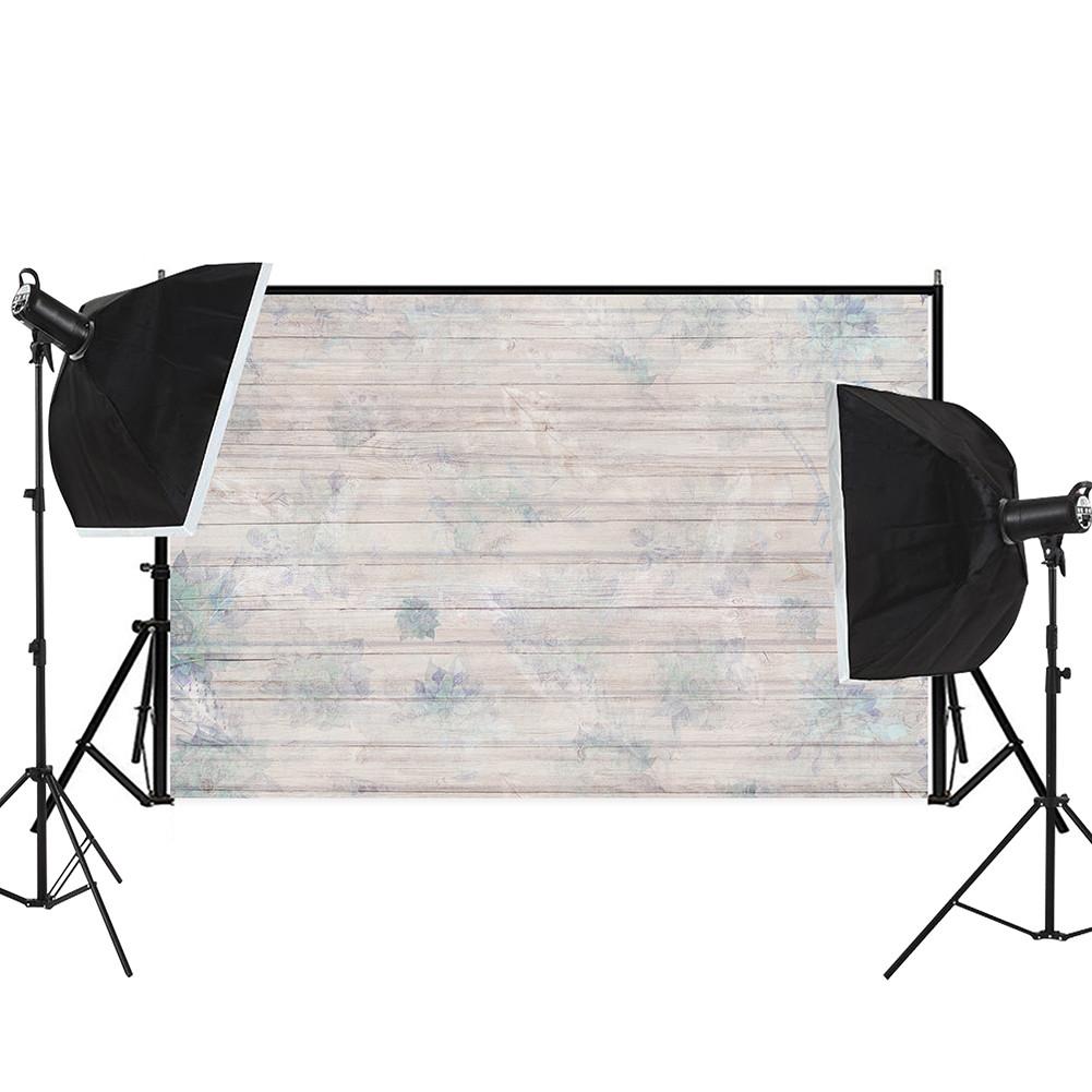 120*80cm/100*70cm Wood Board Happy Party Photography Backdrop Supplies Anniversary Banner Background Wall Custom