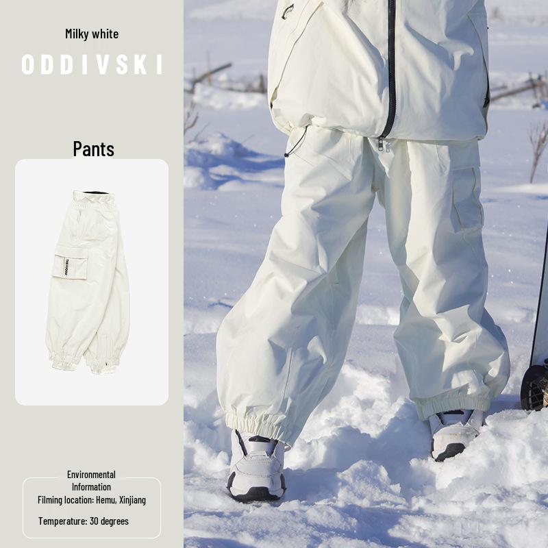 Oddivski Men`s Winter Ski Suit: Thick