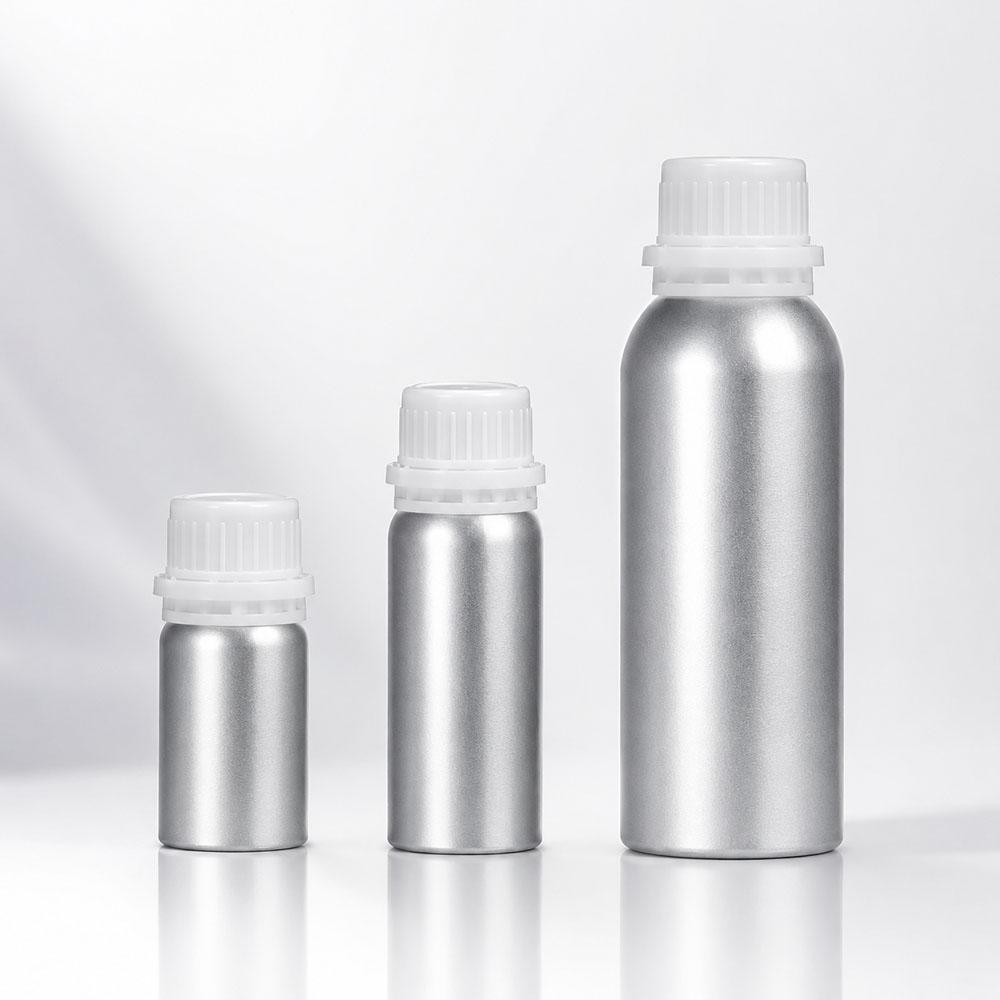 50ml 100ml 250ml Aluminum Bottle with Anti-theft Lid Essential Oil Bottle Cosmetics Container Refillable Travel Sub Bottles