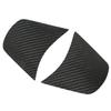 2pcs Interior Door Handle Bowl Cover Left Right Carbon Fiber Replacement for Nissan 350Z Z33 2003‑2008