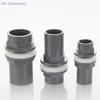 {Summer2} 2pcs PVC Connectors 20/25/32mm for Fish Tank Drainage and Garden Pipe, Aquarium Outlet Connector