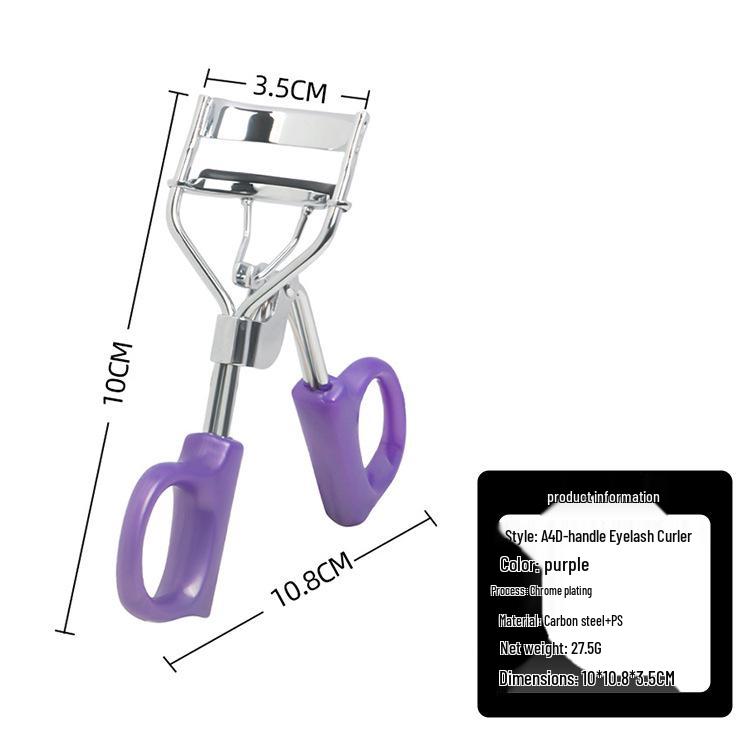 Sunflower Style Eyelash Curler: No Pinching, Natural Fit, Wide Angle Curl, Perfect for Beginners