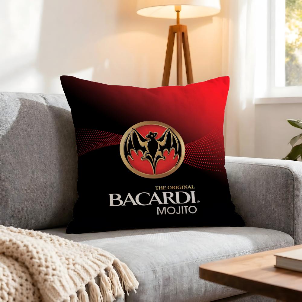 Brand Bacardi Cushion Cover 1Pcs Decorative Covers Soft Cushion Case For Sofa Couch Decor 40X40 45X45 Pillowcases