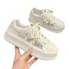 Fashion Women Thick-soled Shoes Mesh Summer Women Shoes 2025 New Style Breathable  Casual Sports Shoe Women Sneakers Platform Shoes