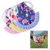 Vestă pentru pui Îmbrăcare cu bandă elastică, prietenoasă cu pielea pentru animale de companie, păsări de curte, găină, rață, vestă din dantelă, articole pentru animale de companie