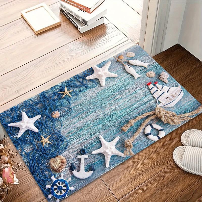 Lion Head Animal Doormat Wildlife Portrait Floor Mat Living Room Bedroom Entrance Welcome Mat Decor Rug