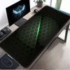 Sechseckiges Blaues Muster Ist Cool Mauspads Computer Laptop Pad Tastatur Mauspads Spielkonsolen Pad Büro Pad Schreibtischzubehör