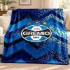 Gremio Foot-Ball Porto Alegrense Blanket Flannel Blanket Soft Cozy Plush Throw for Sofa Bed Lightweight Home Decoration Outdoor Camping