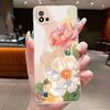For Realme C11 (2021) RMX3231 / Realme C11 2020 RMX2185 Casing Clear Luxury Fashion Butterfly Flowers Soft Silicone Phone Case