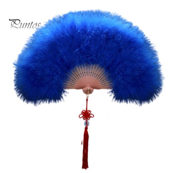 

Веер для шампанского с подвеской с кисточками. Роскошный полый резной великолепный толстый перо. Элегантный ручной веер. королевский синий