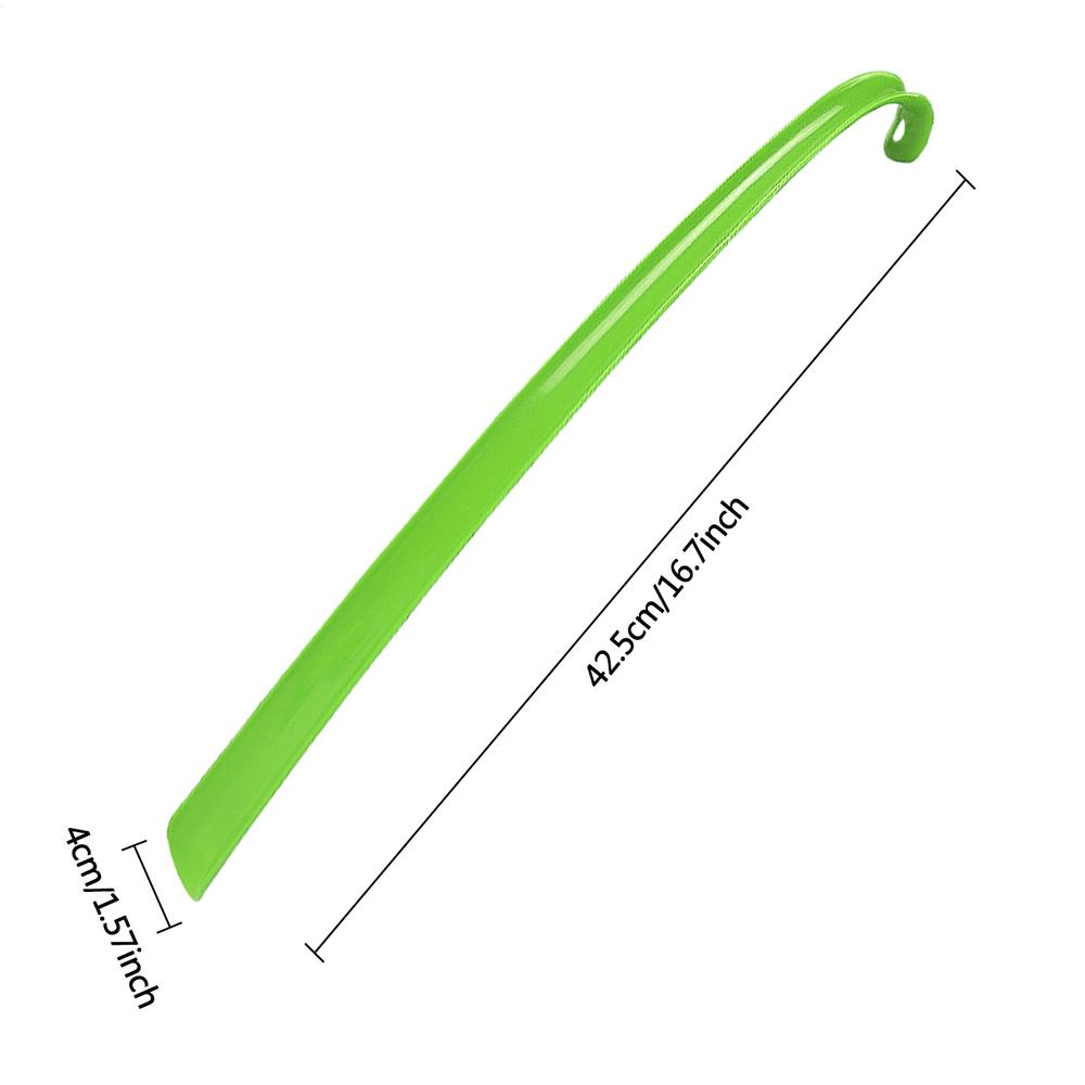 Long Shoe Horn Flexible Extra Long Shoe Horn 16.7in Long Shoe Horn Shoehorn With Comfort Grip Lazy Shoe Helper For Seniors Men