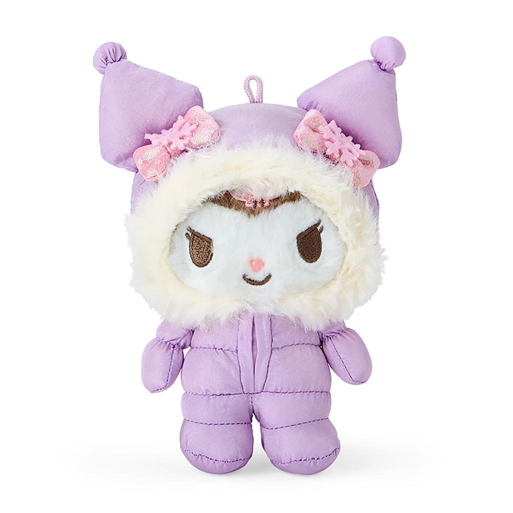 Mascot Holder Kuromi Keychain 247588 [Sanrio] (Fuwapuku Winter)