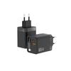 65W GaN Charger with Retractable Cable for Fast PD Charging - Compatible with Apple, Huawei, Xiaomi, Type-C Devices