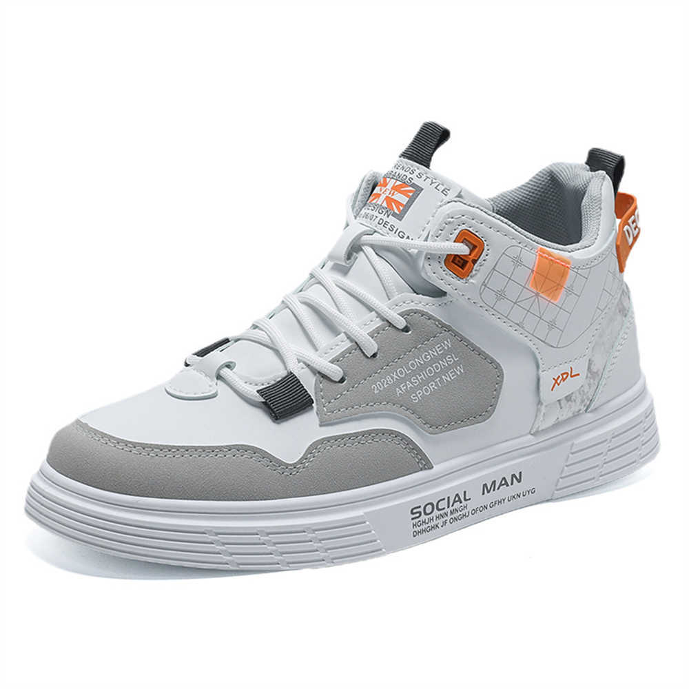 Fashion Demi-season Plateforme Shoes Original Vulcanize Man Fashion Sneakers Size 49 Men's Boots Sport Sheos High Brand Saoatenis