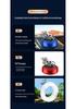 Solar-Powered Wall Street Bull Car Air Freshener: Automatic Rotating Aroma Ornament with Long-Lasting Light Fragrance.