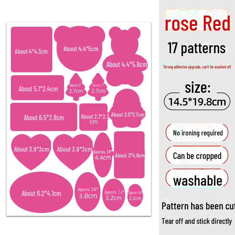 High-End Washable Self-Adhesive Down Jacket Repair Patch